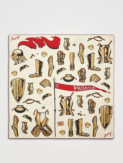 Knight Armour​ Silk Scarf