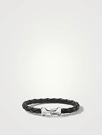 Armory® Black Leather Bracelet