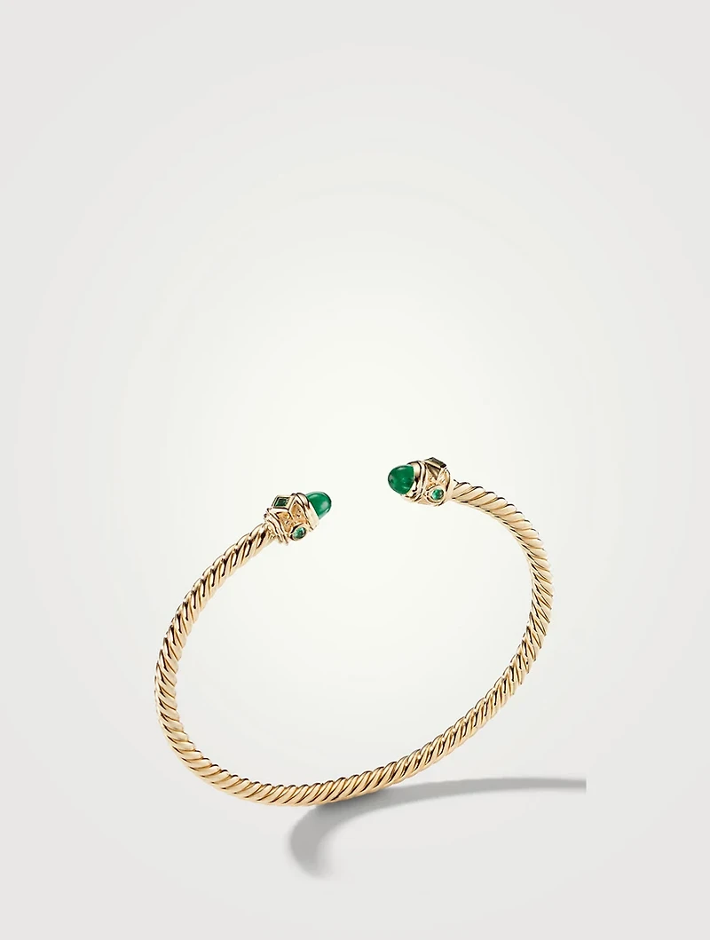 Renaissance® Bracelet 18k Yellow Gold With Emeralds