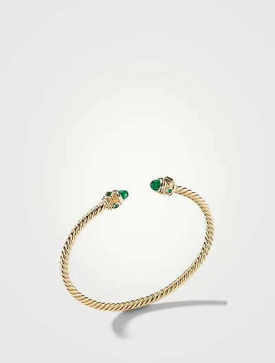 Renaissance® Bracelet 18k Yellow Gold With Emeralds