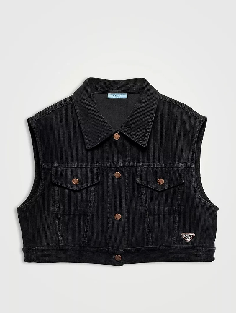 Corduroy Vest