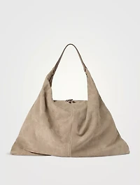 Suede Hobo Swing Bag