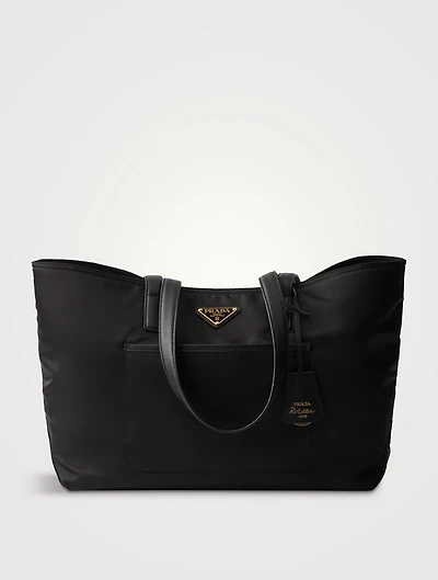 Prada Re-edition 1978 Medium Re-nylon And Saffiano Leather Tote Bag