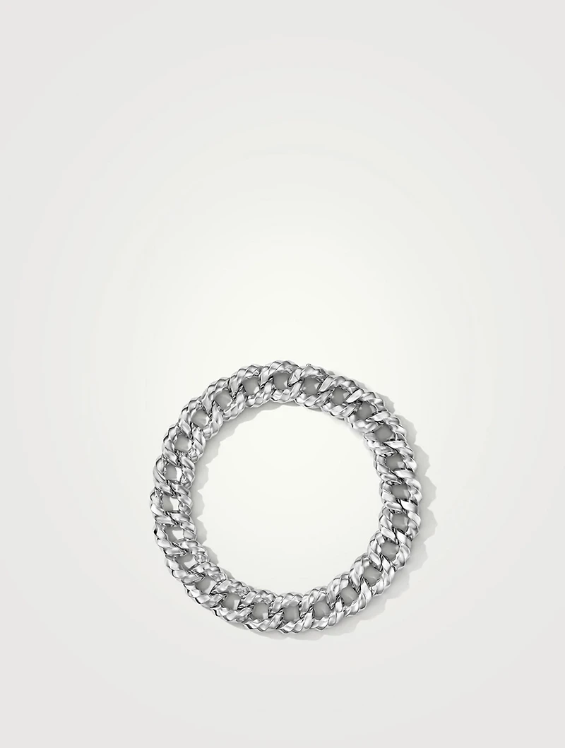 Cable Edge® Curb Chain Necklace Sterling Silver