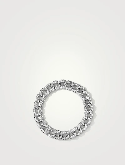 Cable Edge® Curb Chain Necklace Sterling Silver