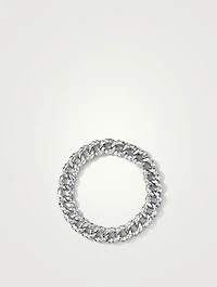 Cable Edge® Curb Chain Necklace Sterling Silver