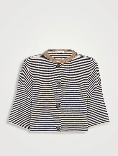 Cardigan With Collar