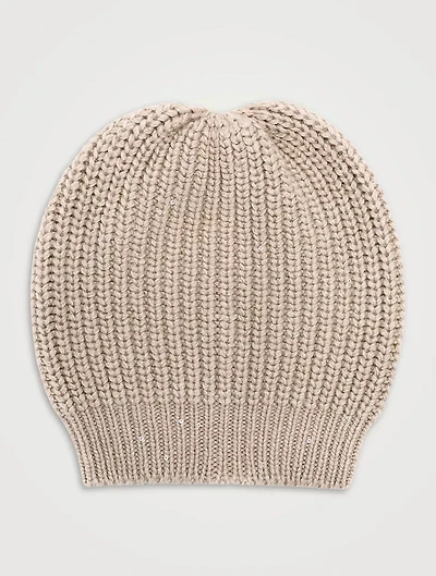 Cashmere And Silk Beanie