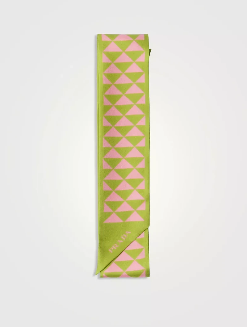 Printed Silk Tie