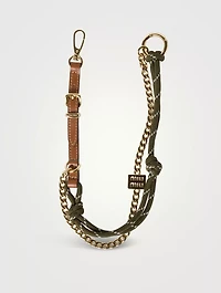 Leather, Cord And Metal Trick