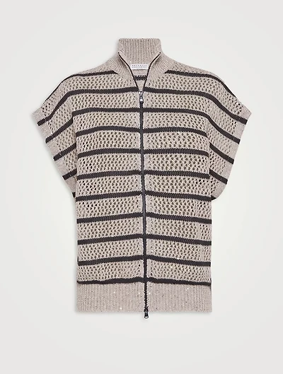 Dazzling Net Cardigan