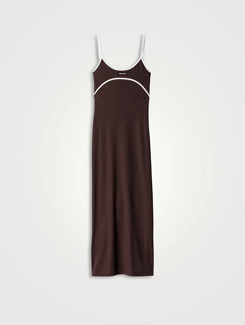 Stretch Jersey Midi-dress