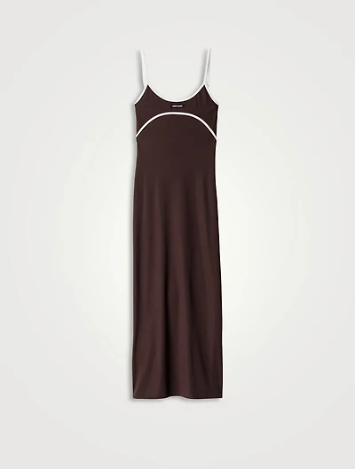 Stretch Jersey Midi-dress