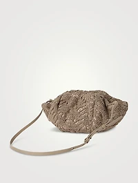 Marina Foliage Pouch Bag
