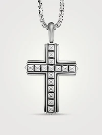 Pyramid Cross In Sterling Silver