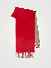 Reversible Cashmere Scarf