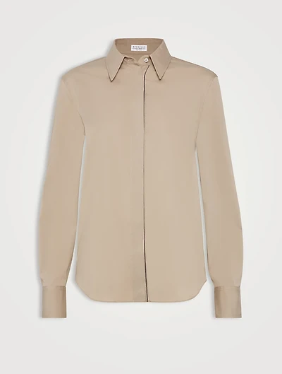 Stretch Poplin Shirt
