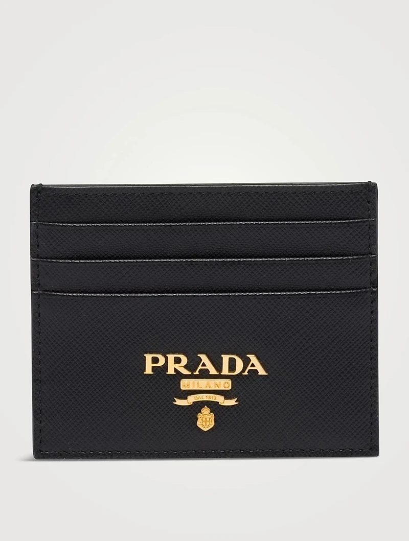 Saffiano Leather Card Holder