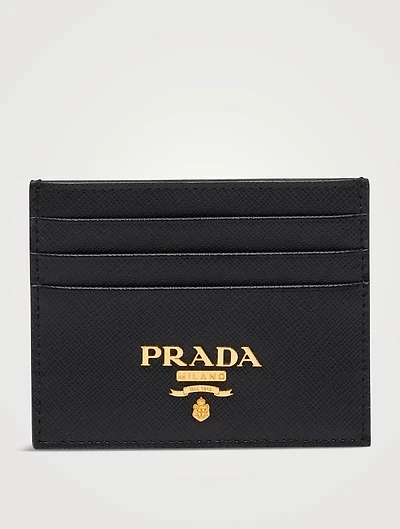 Saffiano Leather Card Holder
