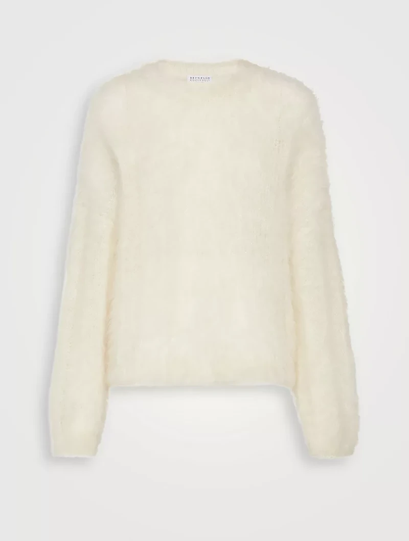 Mohair And Silk Sweater