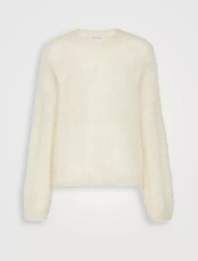 Mohair And Silk Sweater