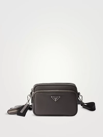 Saffiano Leather Shoulder Bag