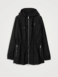 Short Nylon Cotton Parka