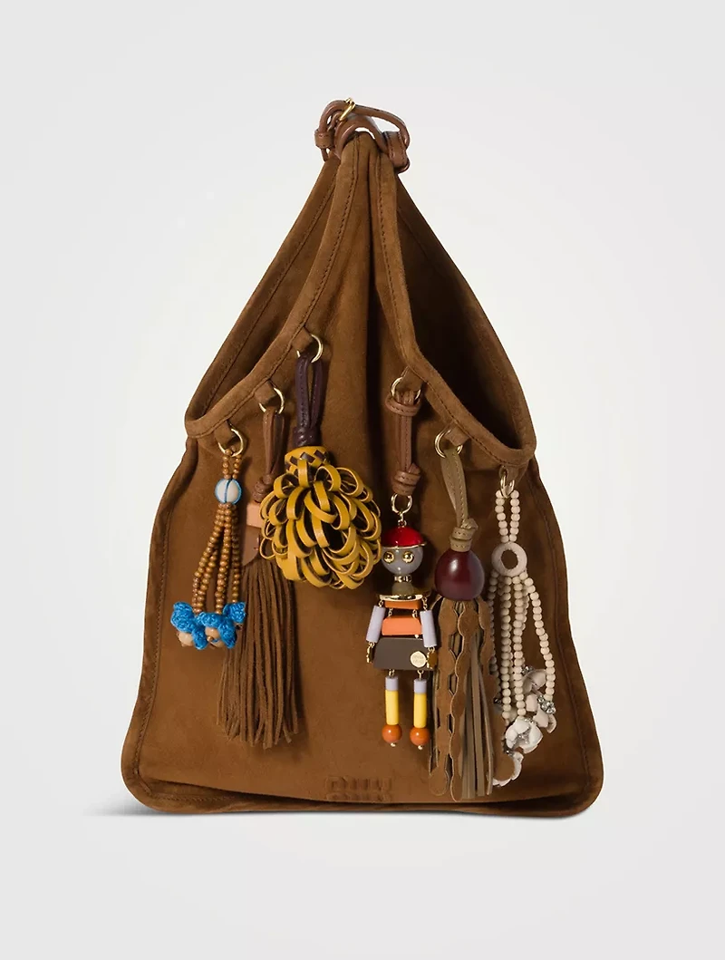 Suede Bag With Trick