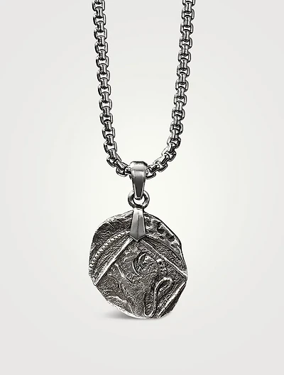 Shipwreck Coin Amulet In Sterling Silver