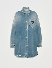 Oversized Organic Denim Shirt