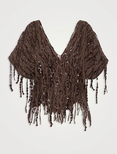 Dazzling Embroidery Top