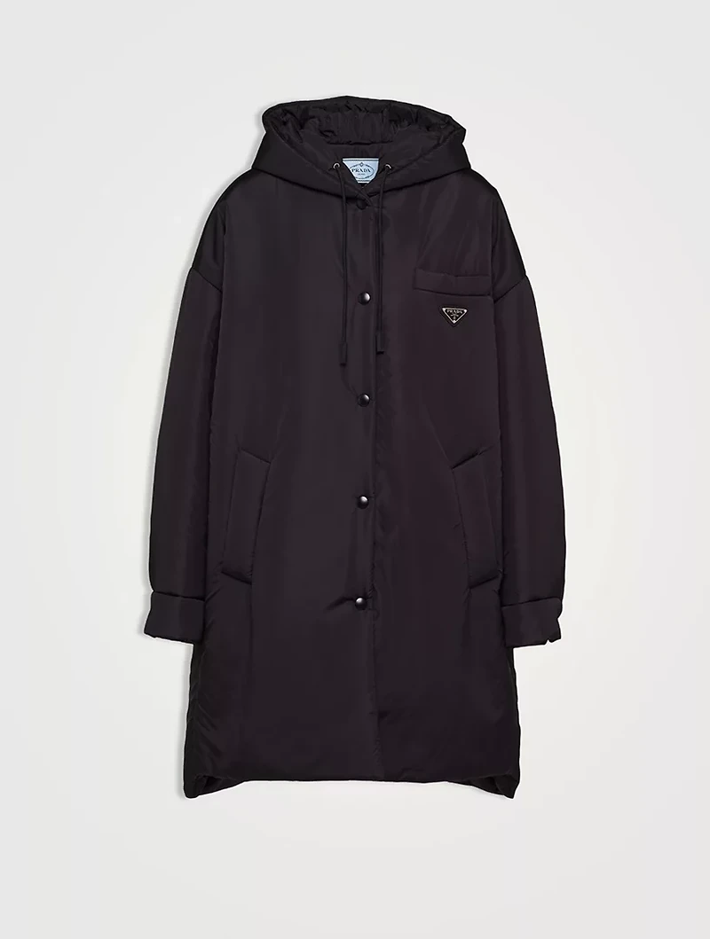 Oversized Light Re-nylon Raincoat
