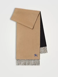 Reversible Cashmere Scarf
