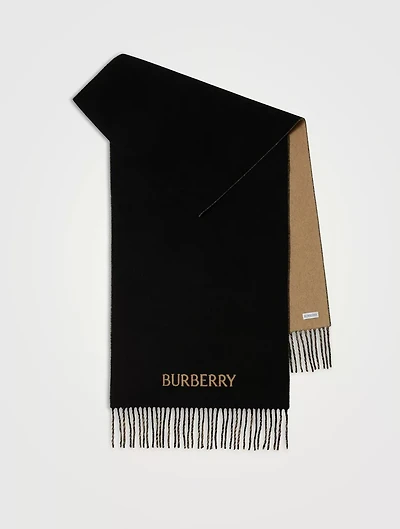 Reversible Ekd Cashmere Scarf