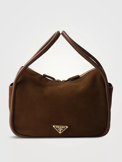Prada Darling Suede Hand Bag