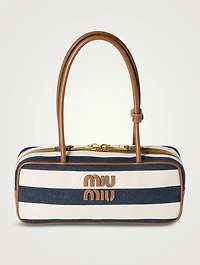 Beau Canvas And Leather Bag