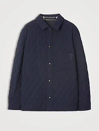 Reversible Quilted Nylon Overshirt