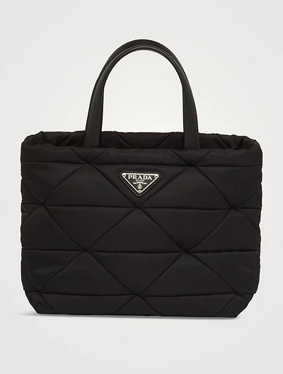 Padded Re-nylon Tote Bag