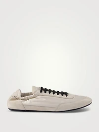 Collapse Re-nylon And Suede Sneakers