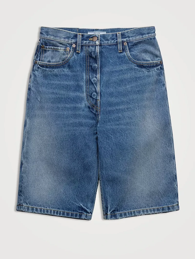 Denim Bermudas