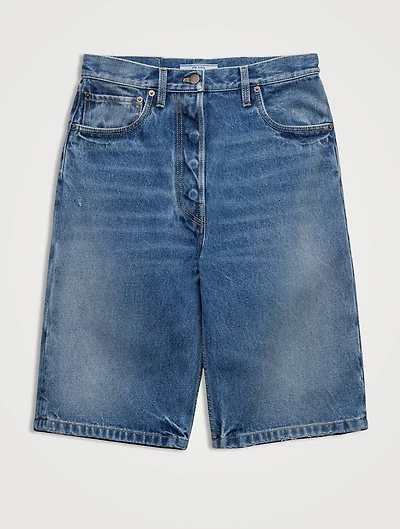 Denim Bermudas