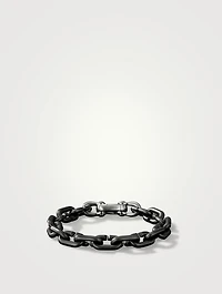 Chain Links Bracelet Black Titanium