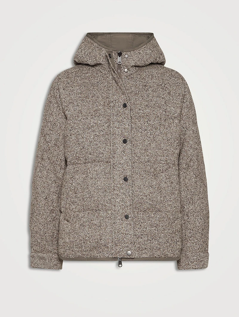 Chevron Down Jacket