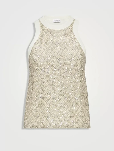 Dazzling Embroidery Top