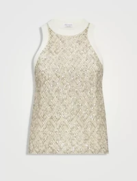 Dazzling Embroidery Top