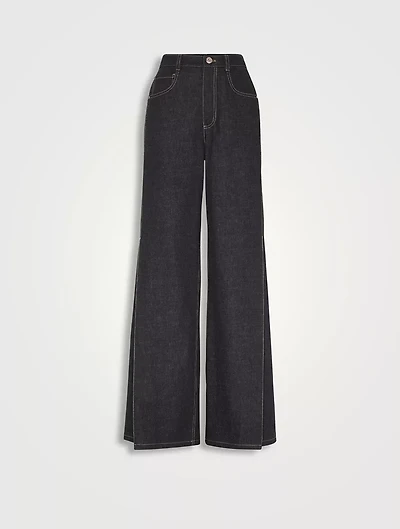 Loose Flared Trousers