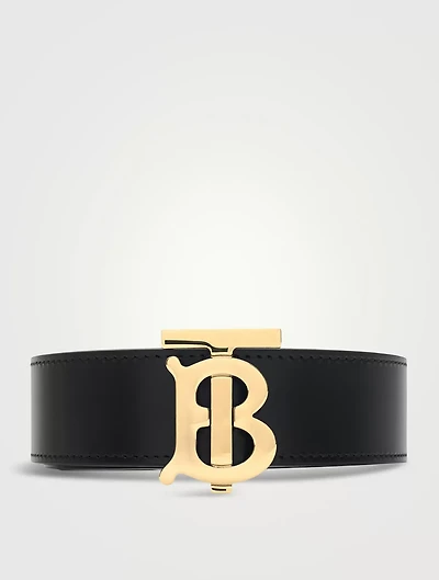 Leather Reversible Tb Belt