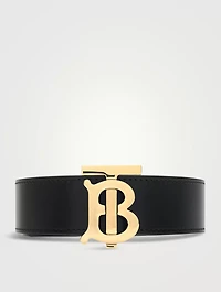 Leather Reversible Tb Belt