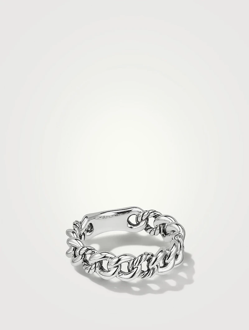 Belmont® Curb Link Band Ring Sterling Silver
