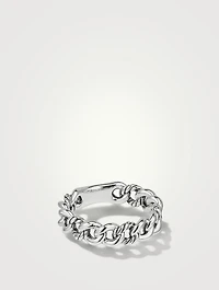 Belmont® Curb Link Band Ring Sterling Silver